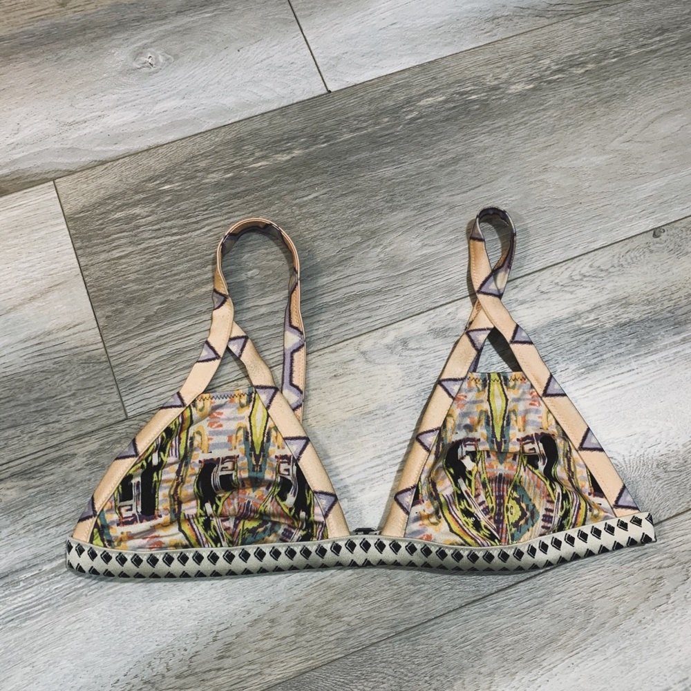 boho aztec swimsuit bikini top
